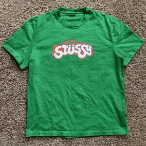 Stussy Car Cotton T-Shirt